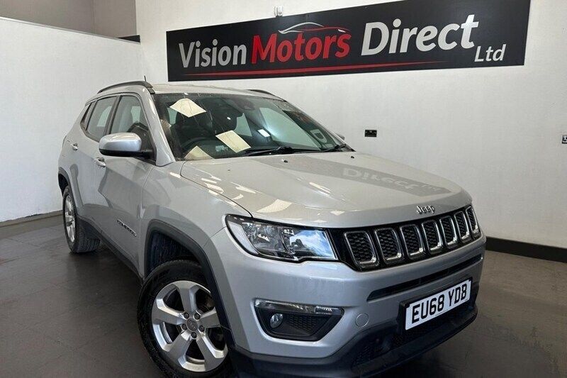 Silver Used 2018 Jeep Compass Longitude SUV | £9,240 (Fair price) - Image 1/1