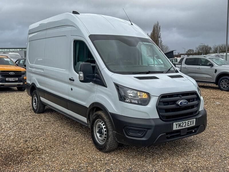 Used Ford Transit 130 HP (95 kW) 2023 White Van
