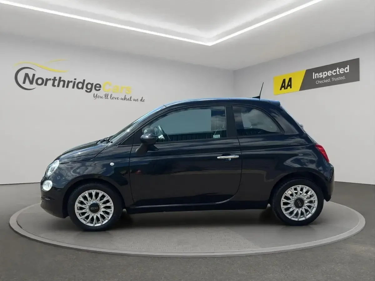 Used Fiat 500 Lounge 70 HP (51 kW) 2020 Black Hatchback