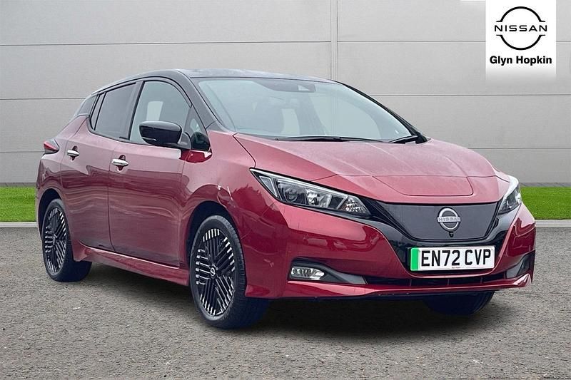 Red Used 2022 Nissan Leaf N-Connecta Hatchback | £10,546 (Good price) - Image 1/4