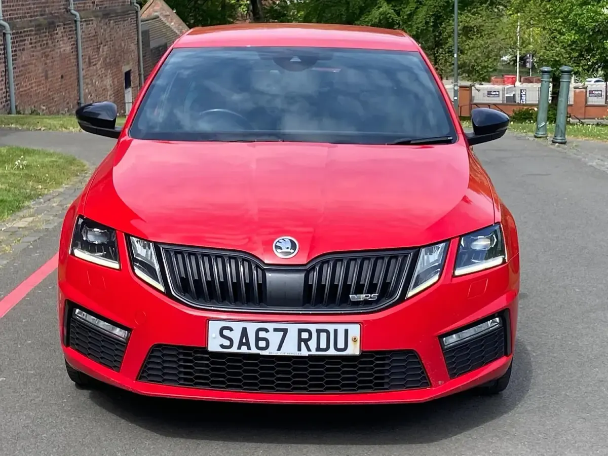 Used Skoda Octavia vRS 2017 Red Hatchback