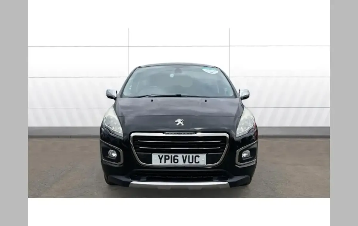 Used Peugeot 3008 Allure 117 HP (86 kW) 2016 Black Hatchback