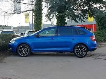 Used Skoda Rapid Sport 95 HP (69 kW) 2019 Blue Hatchback