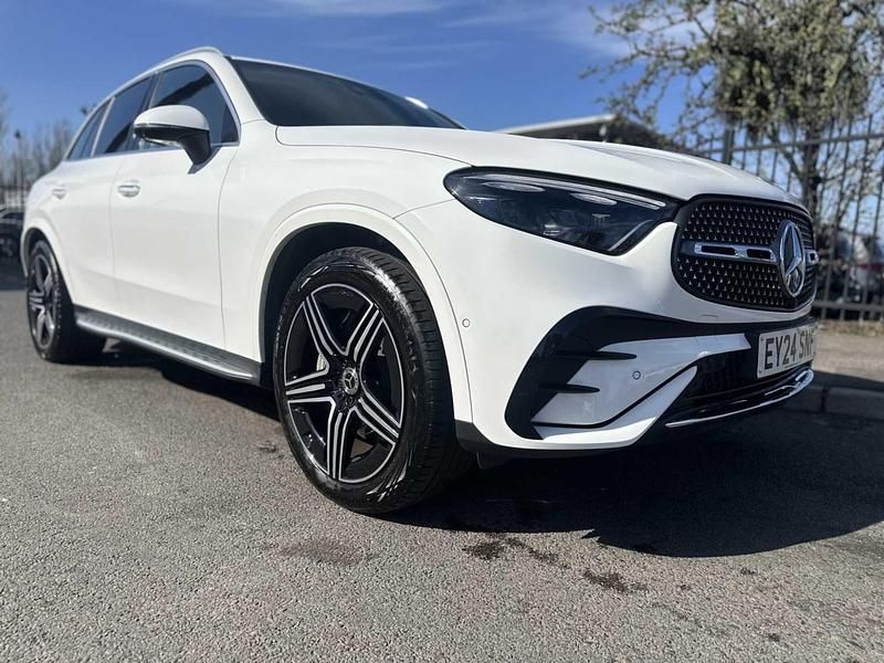 Used Mercedes GLC300e AMG line 2024 White SUV