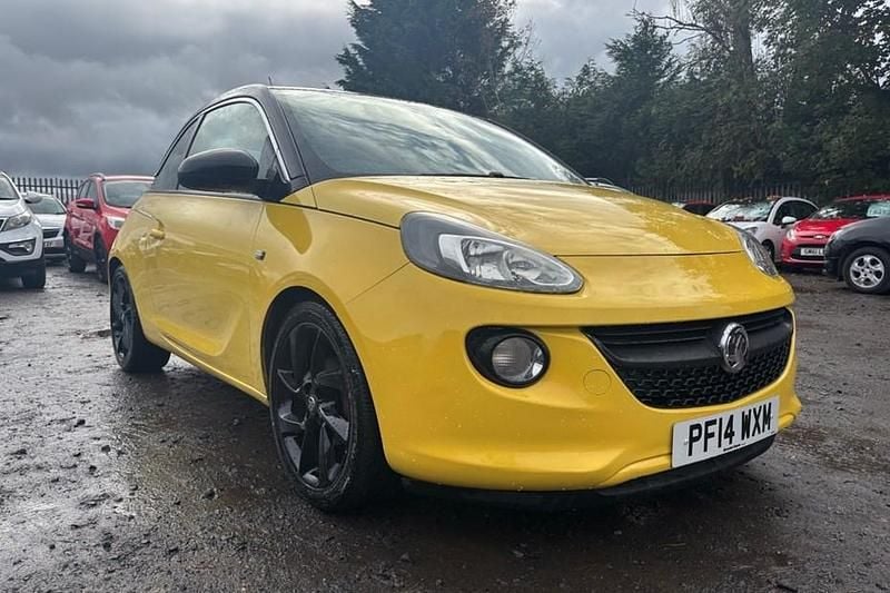 Used Vauxhall Adam Slam 70 HP (51 kW) 2014 Yellow Hatchback