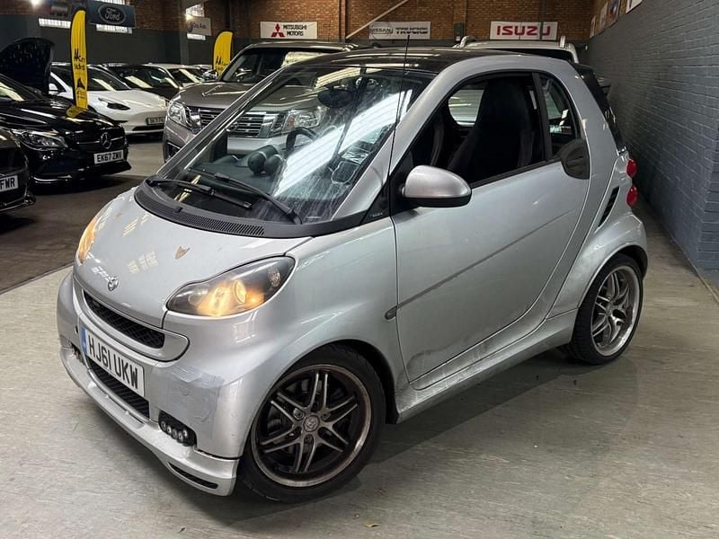 Used Smart ForTwo Coupé Brabus Xclusive 2011 Silver Coupe