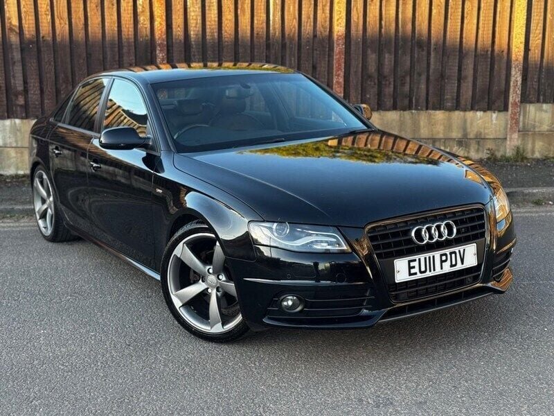 Black Used 2011 Audi A4 Black Edition Sedan | £4,495 (Good price) - Image 1/4