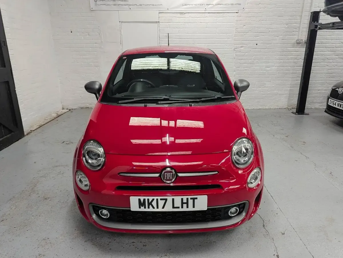 Used Fiat 500 S 69 HP (50 kW) 2017 Red Hatchback
