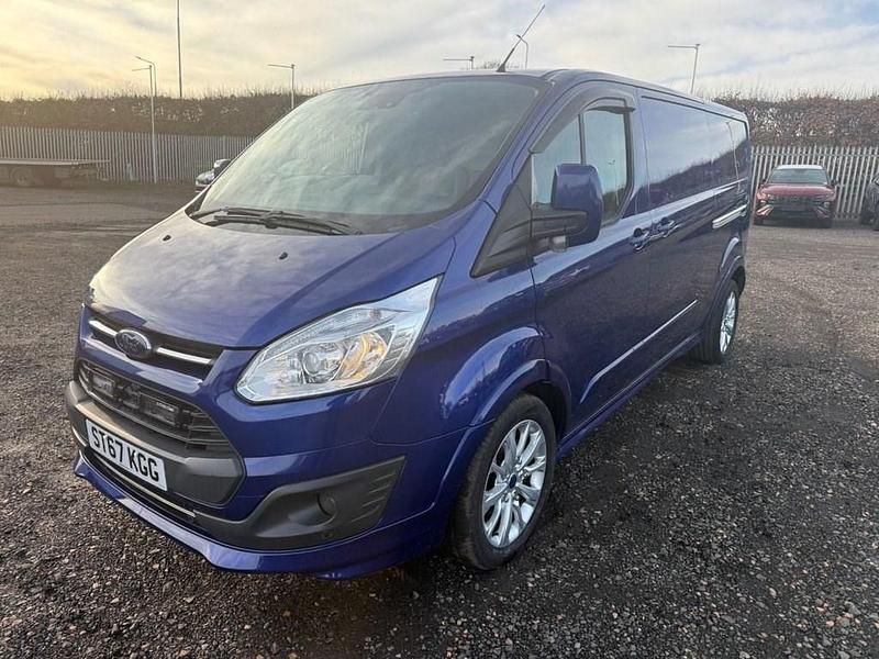 Used Ford Transit Custom Sport 168 HP (123 kW) 2017 Blue Van