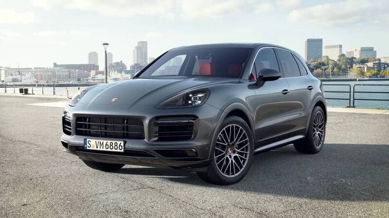 Quarzite grey metallic Used 2023 Porsche Cayenne SUV | £61,990 (Good price) - Image 1/4
