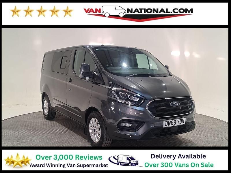 Used Ford Transit Custom Limited 170 HP (125 kW) 2018 Grey Van