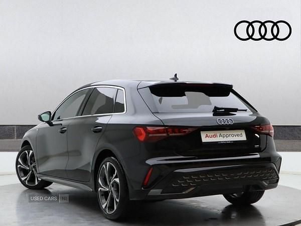 Used Audi A3 S-Line 2025 Black Hatchback