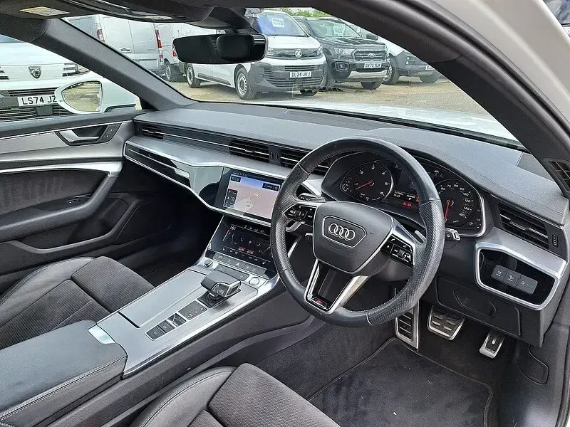 Used Audi A6 S-Line 286 HP (210 kW) 2019 White Estate
