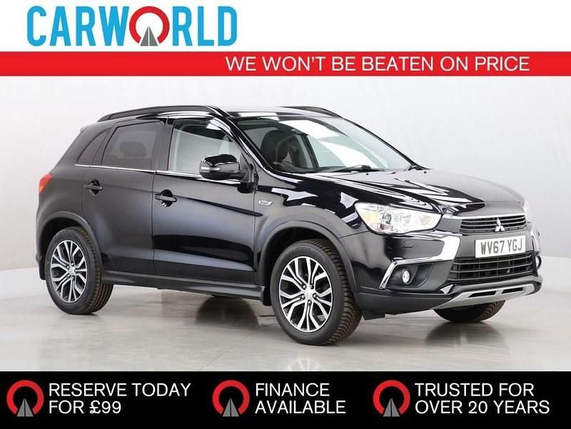 Black Used 2017 Mitsubishi ASX SUV | £10,990 (Fair price) - Image 1/3