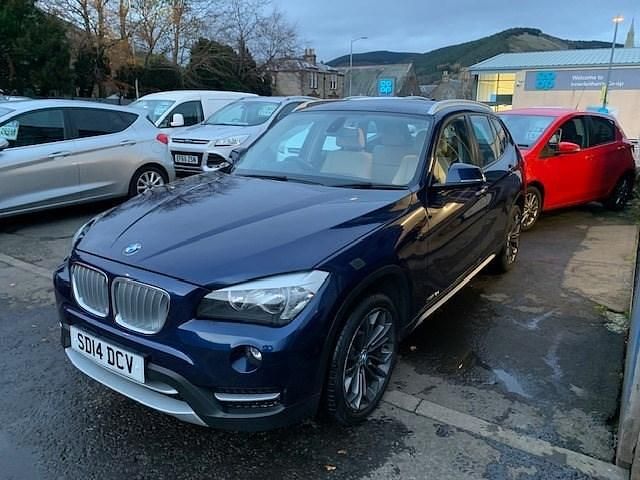 Blue Used 2014 BMW X1 xLine SUV | £7,995 (Fair price) - Image 1/4