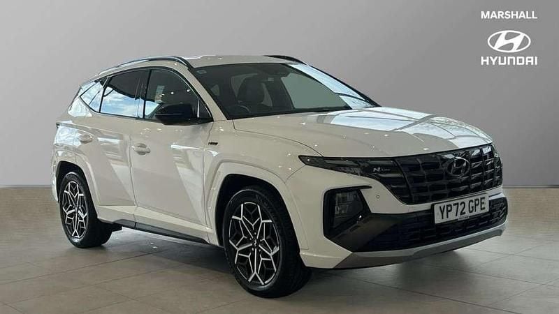 White Used 2022 Hyundai Tucson N Line SUV | £22,995 (Fair price) - Image 1/4