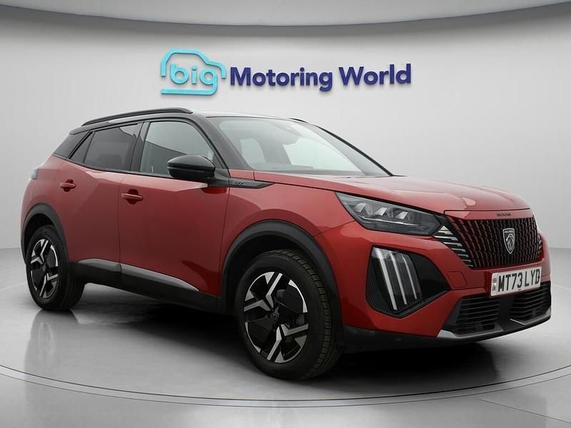 Red Used 2023 Peugeot 2008 GTi SUV | £18,000 (Fair price) - Image 1/4