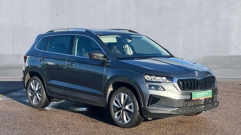 Graphite grey metallic Used 2024 Skoda Karoq SE L SUV | £23,700 (Good price) - Image 1/4