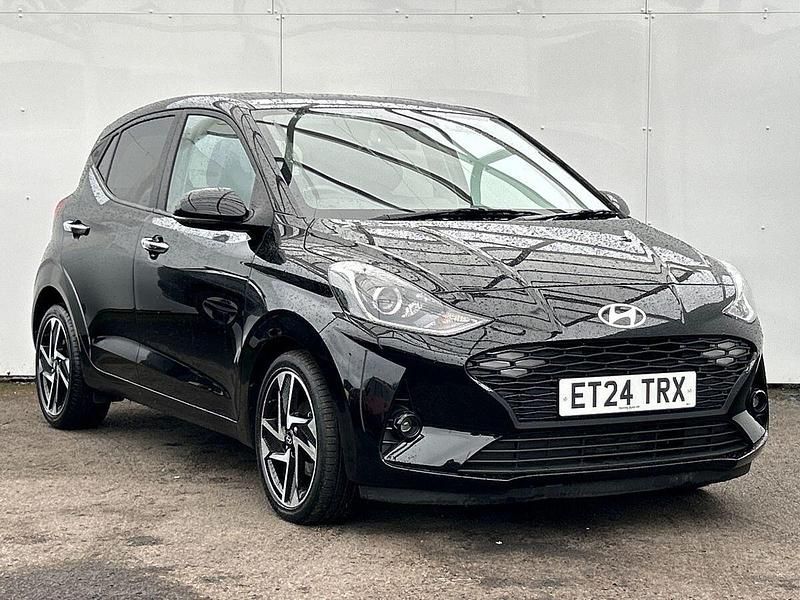 Black Used 2024 Hyundai i10 Premium Hatchback | £14,950 (Fair price) - Image 1/4