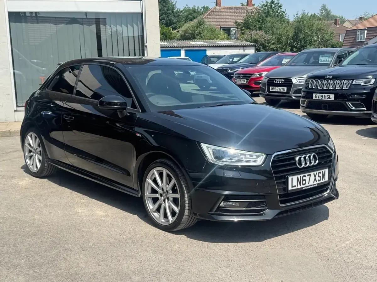 Used Audi A1 S-Line 2017 Black Hatchback