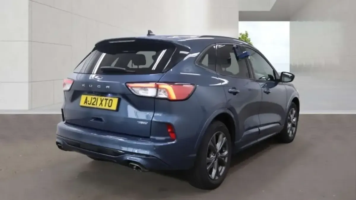 Used Ford Kuga ST-Line 225 HP (165 kW) 2021 Blue SUV