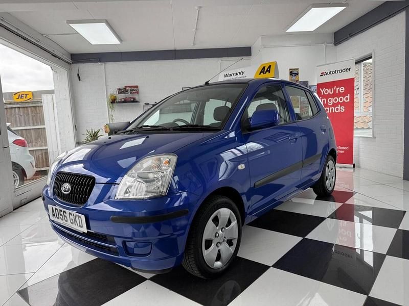 Used Kia Picanto 64 HP (47 kW) 2006 Blue Hatchback