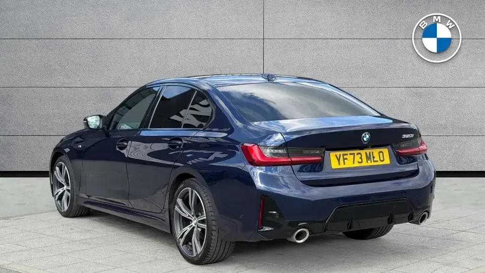 Used BMW 320 M Sport 181 HP (133 kW) 2023 Blue Sedan