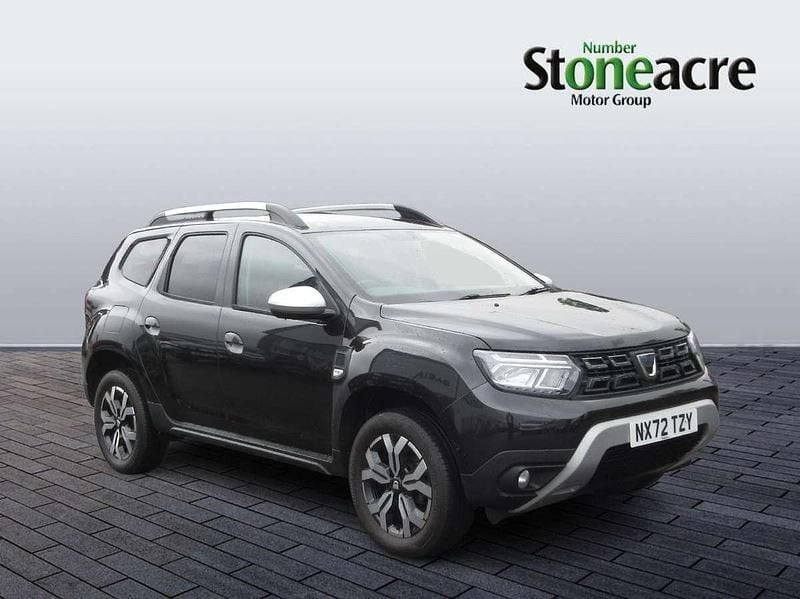 Black Used 2022 Dacia Duster Prestige SUV | £14,400 (Fair price) - Image 1/4
