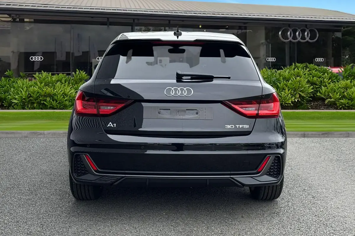 New Audi A1 Sportback S-Line 2026 Black Hatchback