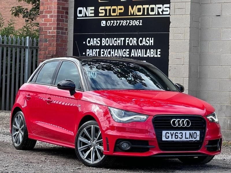 Red Used 2013 Audi A1 S-Line Hatchback | £5,995 (Fair price) - Image 1/4