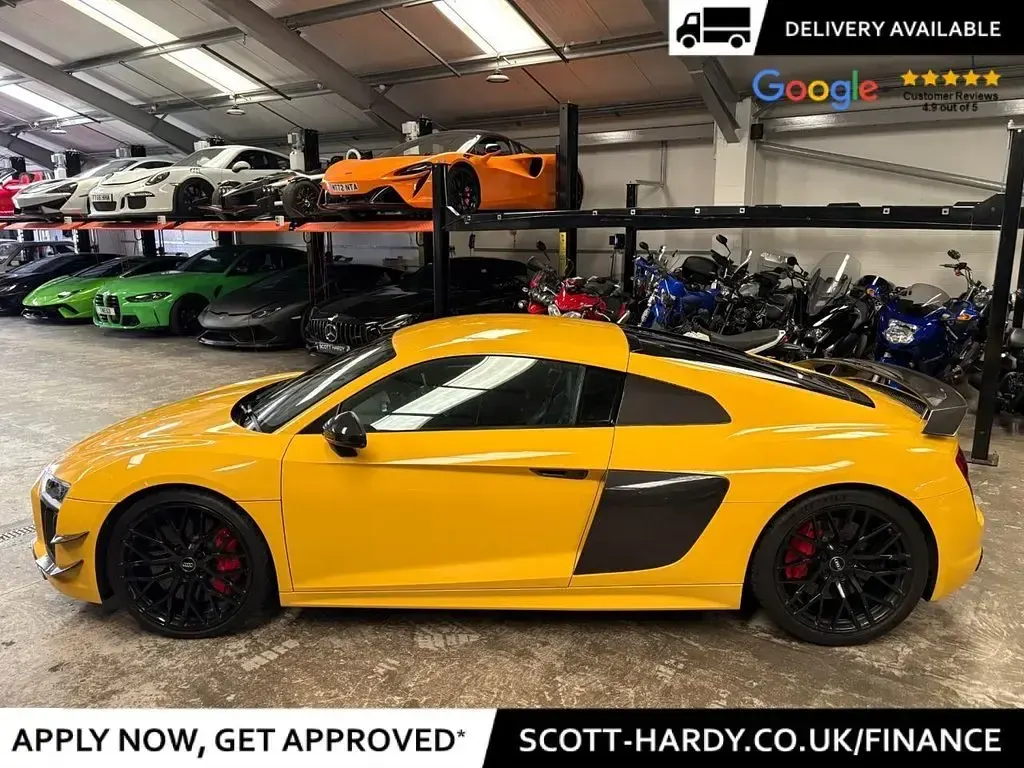 Used Audi R8 Coupé Advanced 610 HP (448 kW) 2016 Yellow Coupe