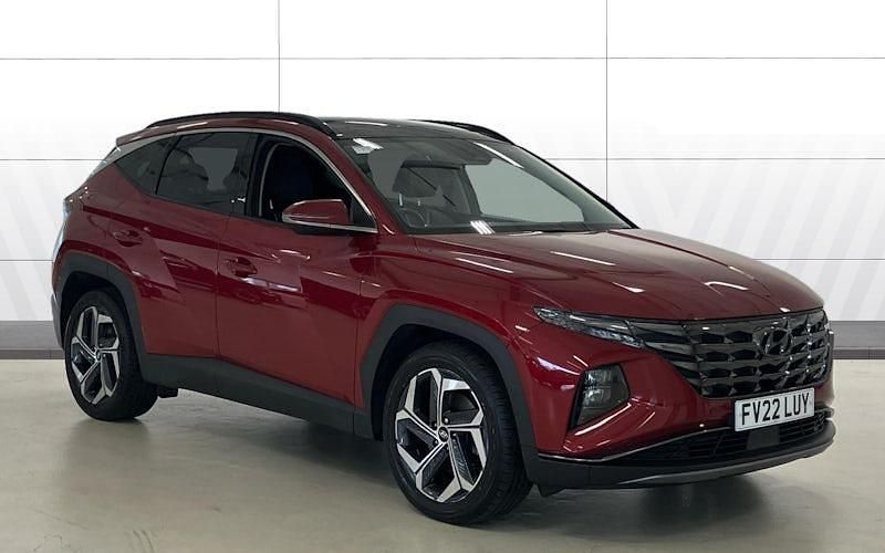 Red Used 2022 Hyundai Tucson Ultimate SUV | £21,250 (A bit pricey) - Image 1/4
