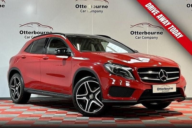 Red Used 2015 Mercedes GLA220 AMG line SUV | £11,450 (Fair price) - Image 1/1