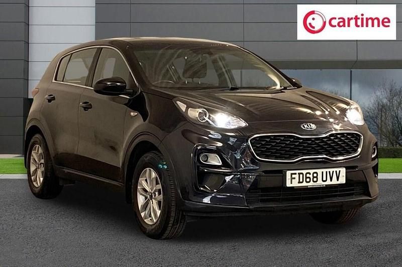 Used Kia Sportage 130 HP (95 kW) 2019 Black SUV