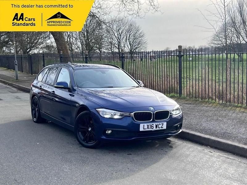 Used BMW 320 Efficient Dynamics 163 HP (119 kW) 2016 Blue Estate