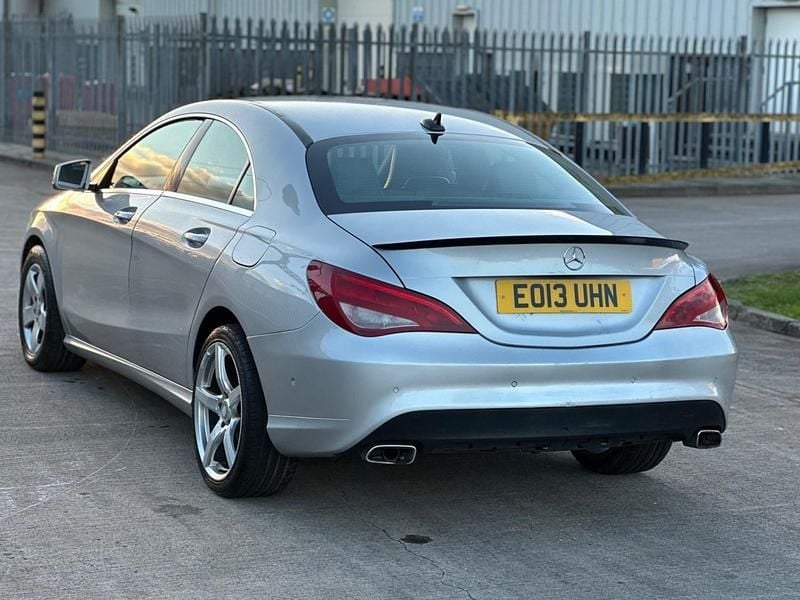 Used Mercedes CLA220 2013 Silver Sedan