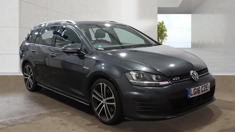 Used VW Golf VII GTD 184 HP (135 kW) 2016 Urano grey Estate
