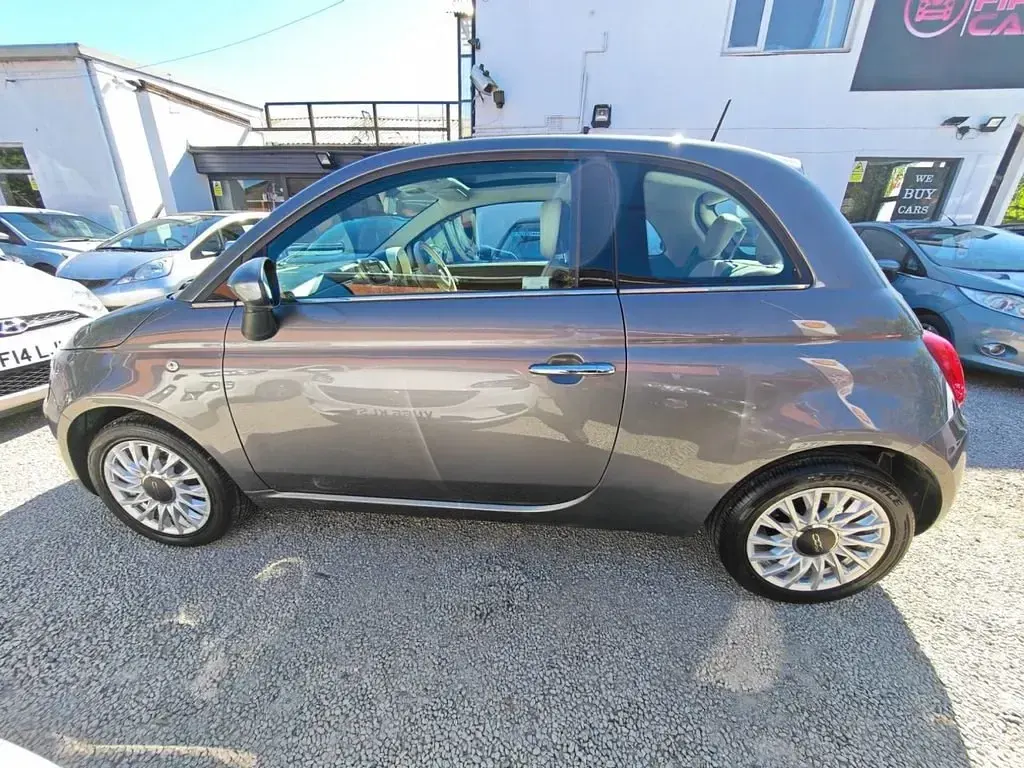 Occasion Fiat 500 Lounge 69 ch (50 kW) 2017 Gris Citadine