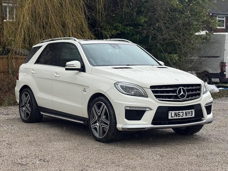 Used Mercedes ML63 AMG AMG 2013 White SUV