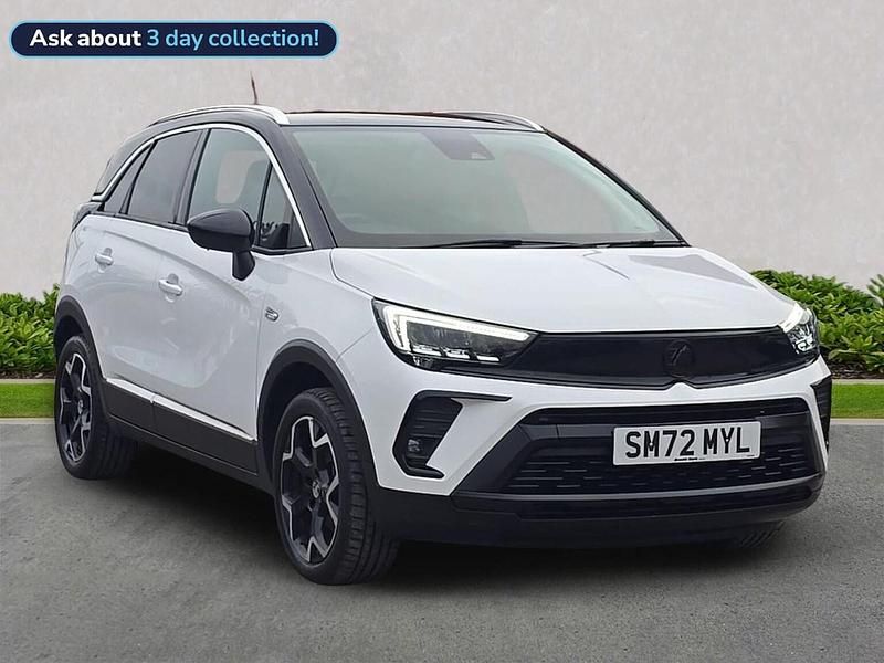 Used Vauxhall Crossland Ultimate 110 HP (80 kW) 2023 White SUV