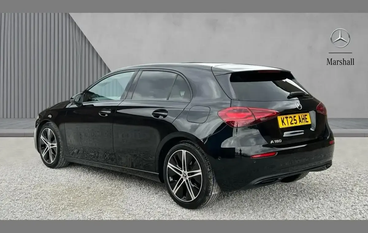 Used Mercedes A180 Sport Edition 134 HP (98 kW) 2025 Black Hatchback