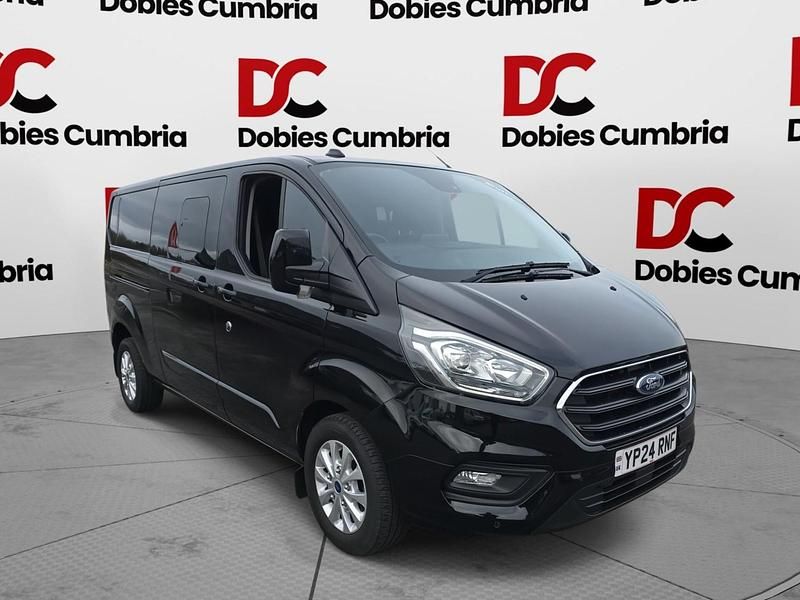 Used Ford Transit Custom Limited 130 HP (95 kW) 2024 Black Van
