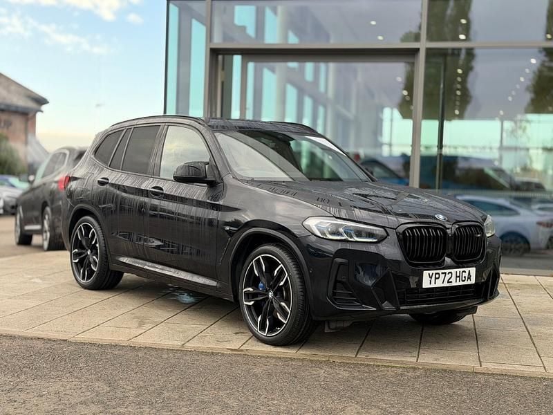 Black Used 2022 BMW X3 M Sport SUV | £46,500 (Expensive) - Image 1/4