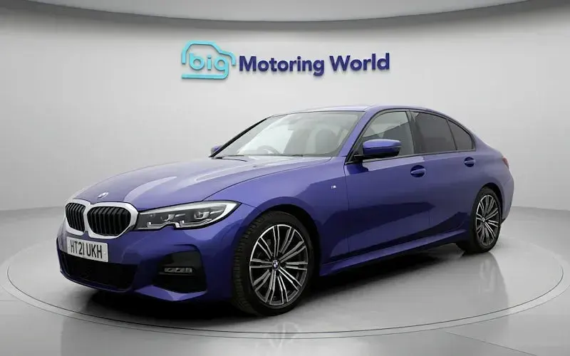 Used BMW 320 M Sport 184 HP (135 kW) 2021 Blue Sedan