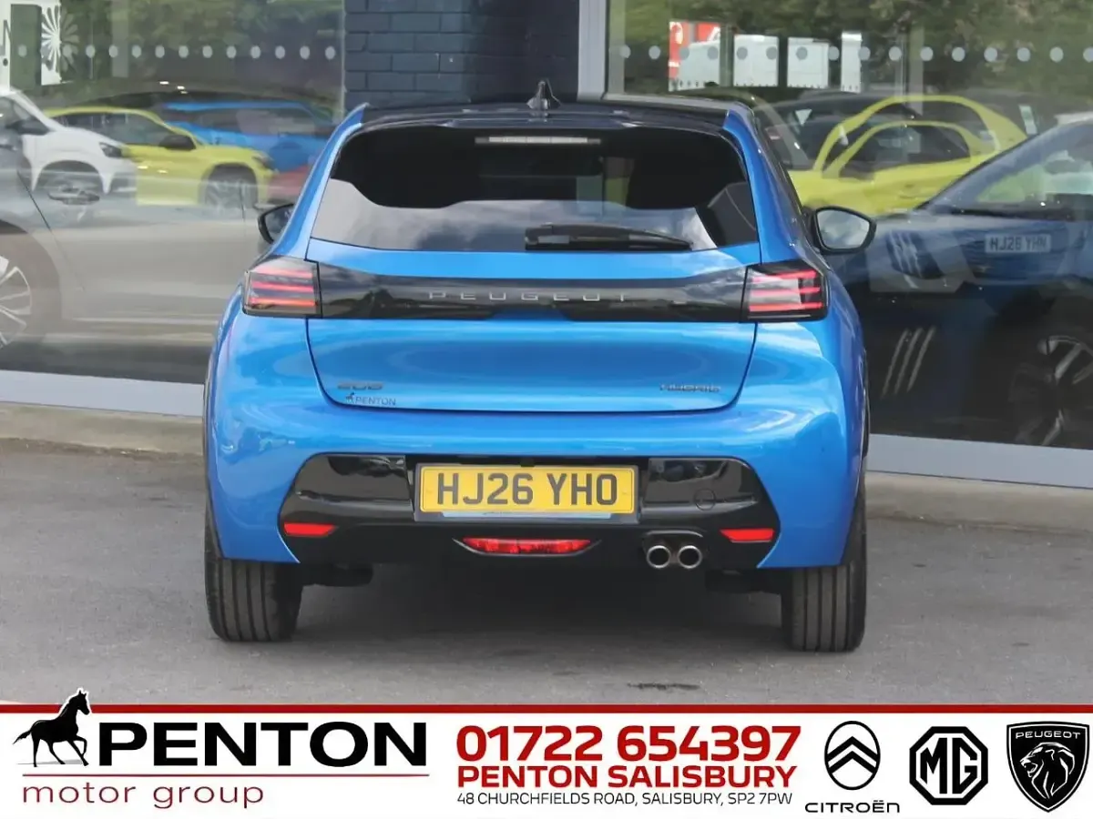 New Peugeot 208 Premium 145 HP (106 kW) 2026 Blue Hatchback