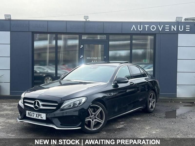 Used Mercedes C250 AMG Line Premium Plus 2017 Black Sedan