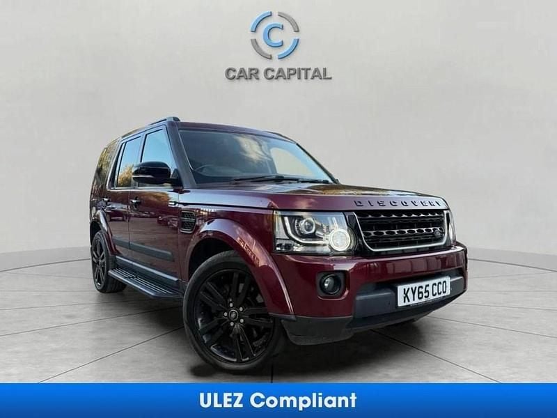 Red Used 2015 Land Rover Discovery 4 HSE Luxury SUV | £16,480 (Fair price) - Image 1/3