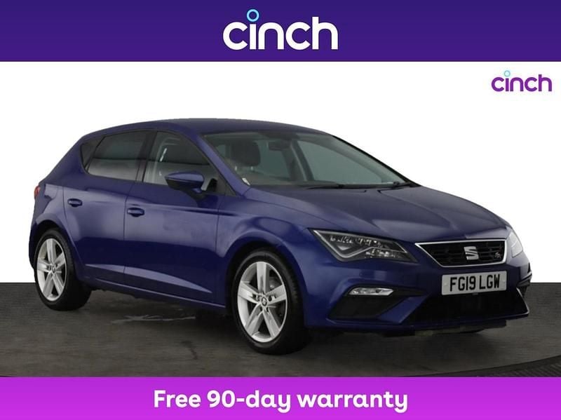 Blue Used 2019 Seat Leon FR Hatchback | £9,299 (Good price) - Image 1/3