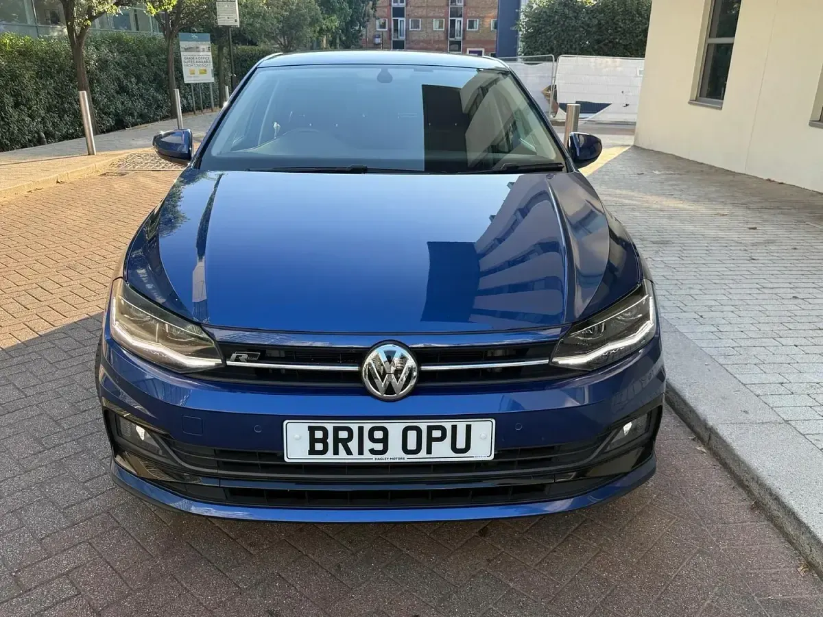 Used VW Polo R-line 115 HP (84 kW) 2024 Blue Hatchback