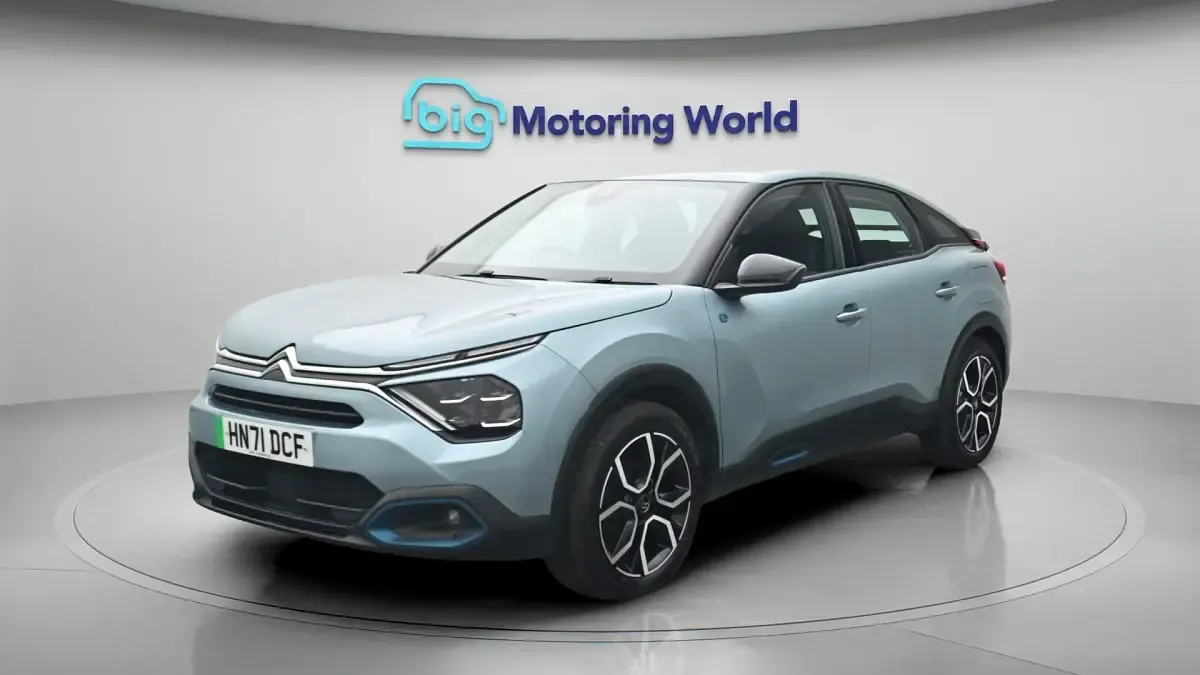 Used Citroën e-C4 100 kW (136 HP) 2021 Blue Hatchback